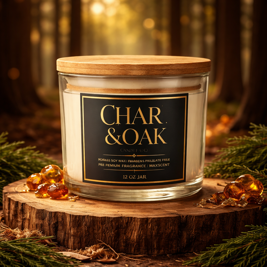 Cedarwood & Amber Candle