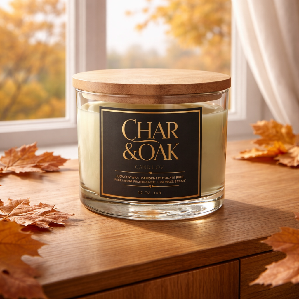 Crisp Autumn Day candle