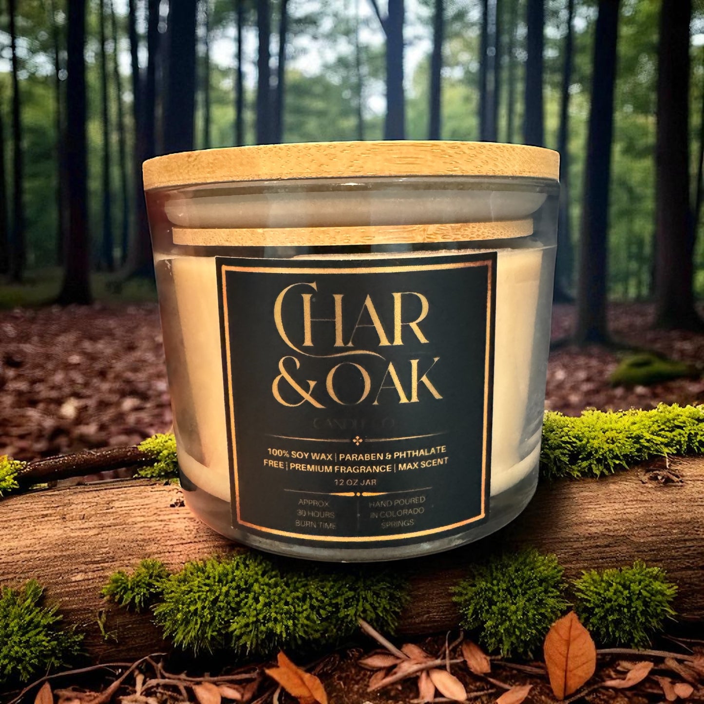 Cedarwood & Amber Candle