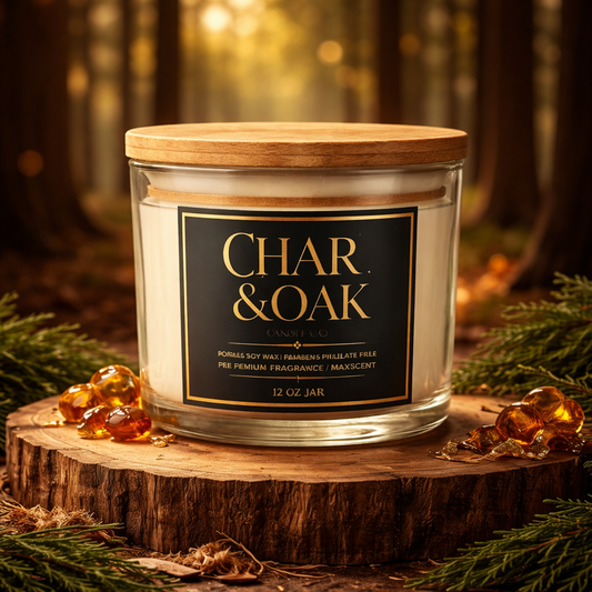 Cedarwood & Amber Candle