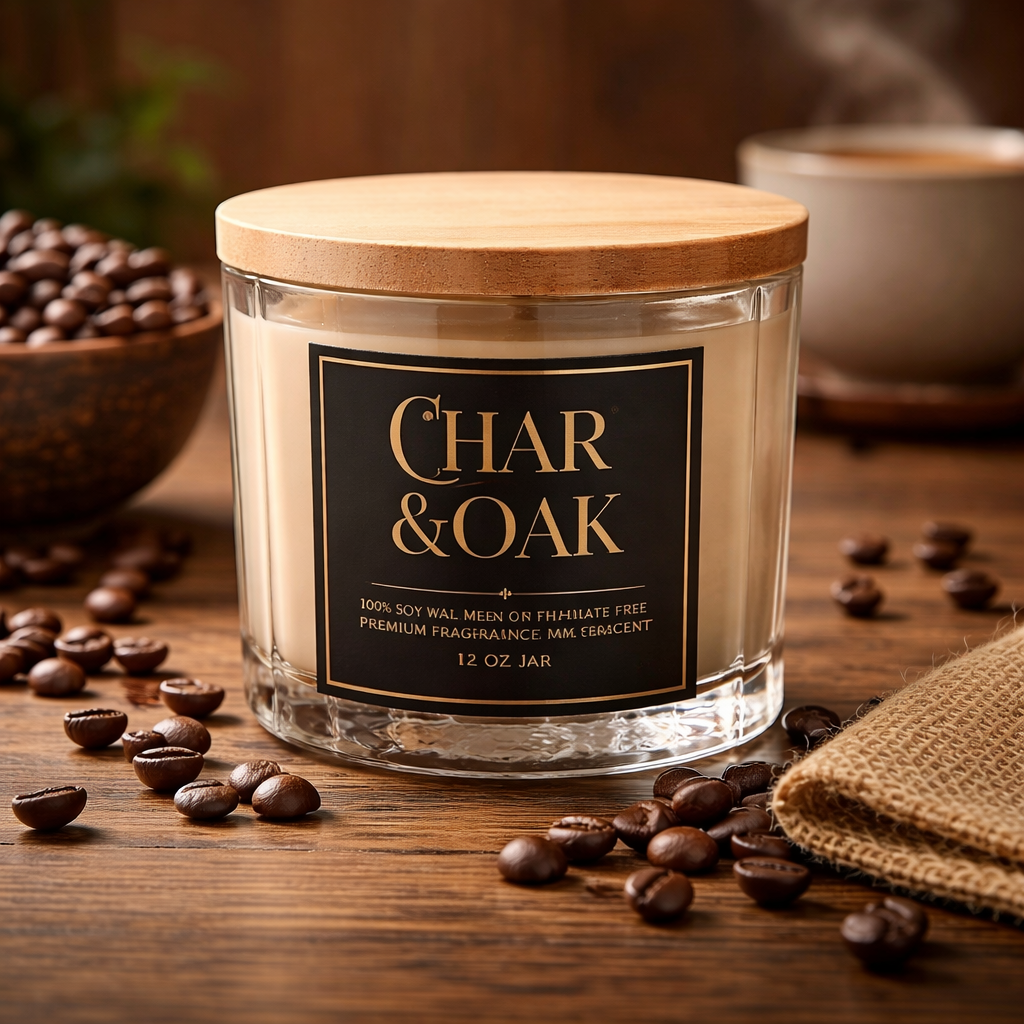 Coffee Latte candle