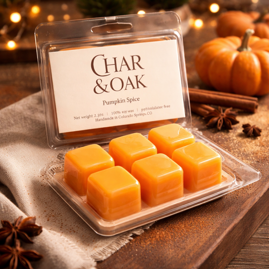 Pumpkin spice wax melt
