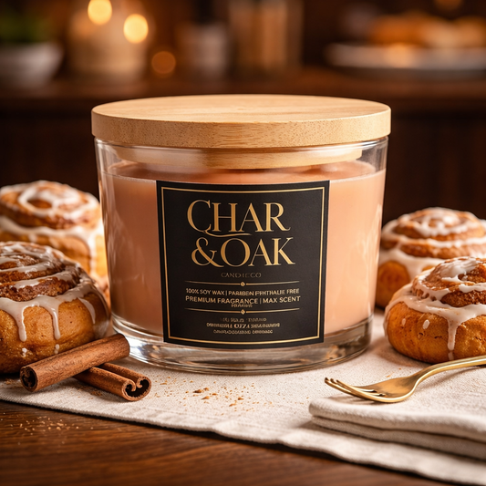 Cinnamon Roll Candle