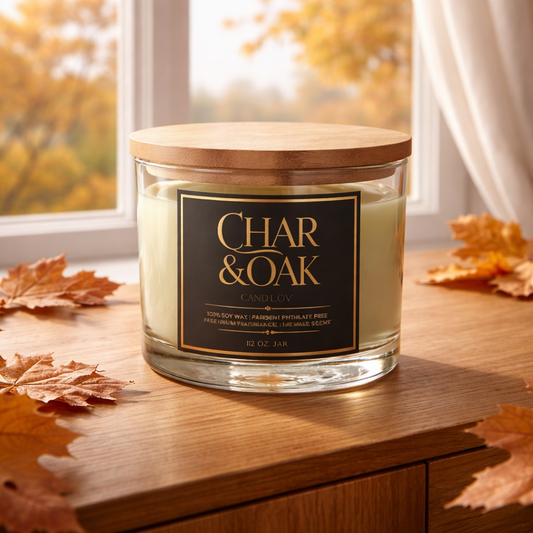 Crisp Autumn Day candle