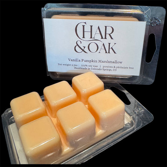 Vanilla Pumpkin Marshmallow wax melt bar