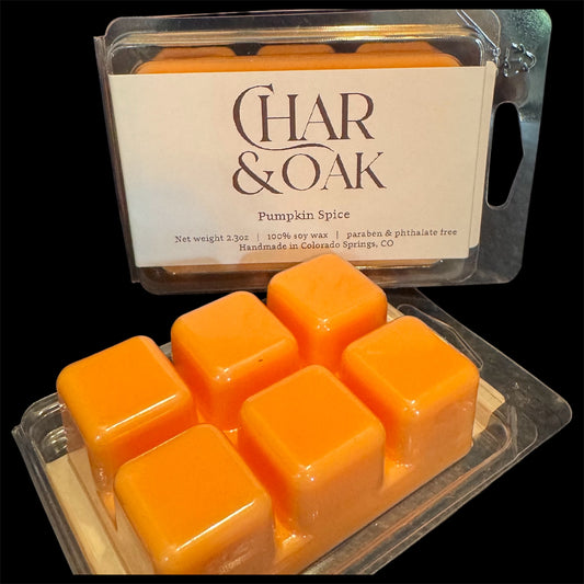 Pumpkin spice wax melt bar